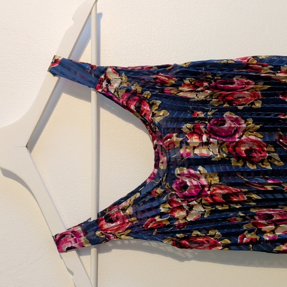 ZIMMERMANN floral pleated maxi dress - size 0 / xs - Picture 9 of 10